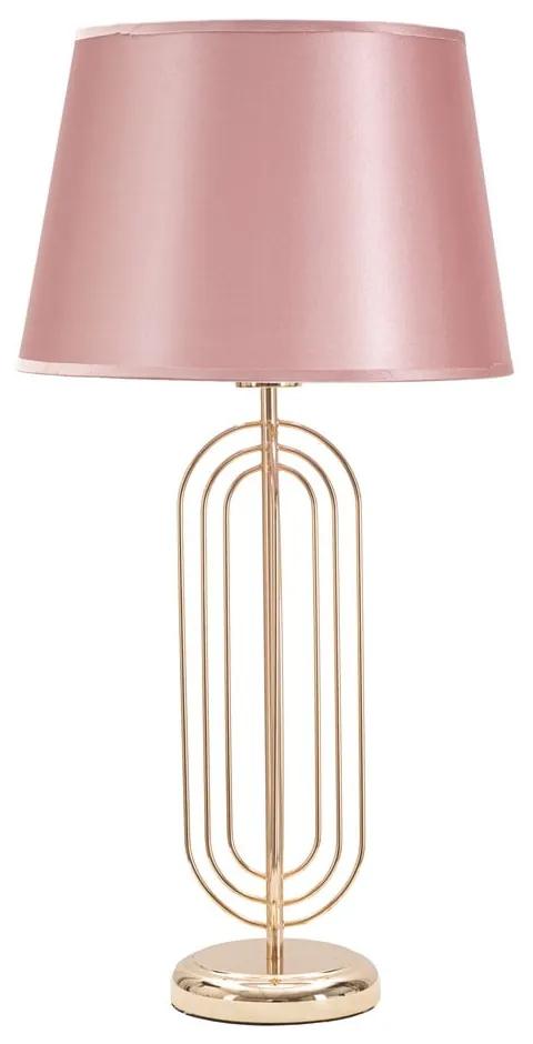 Розова настолна лампа , височина 64 cm Krista - Mauro Ferretti