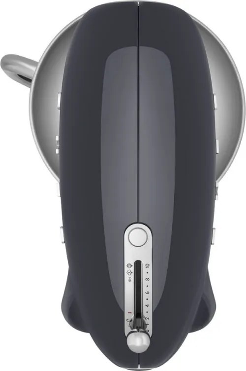 Планетарен миксер SMEG SMF03GREU, 800 W, 4.8 л, 10 скорости, Функция за плавен старт, Крачета против хлъзгане, Сив