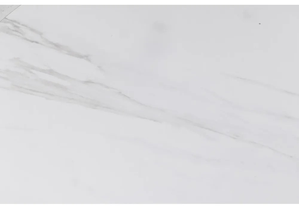 Бяла кръгла масичка за кафе с керамичен плот ø 60 cm Malta – Actona