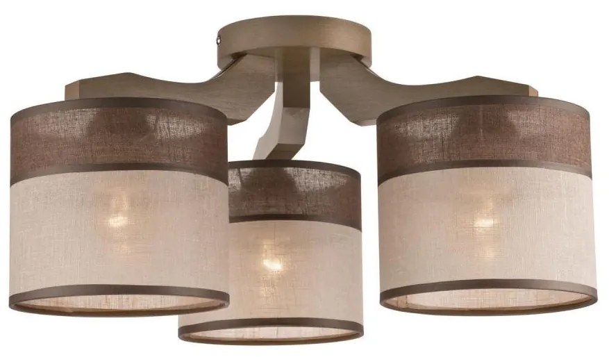 Плафон ANDREA 3xE27/60W/230V, монтаж на таван