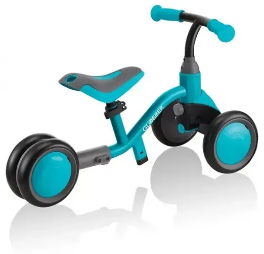 Колело за баланс Globber Learning bike 3 в 1 Deluxe – синьо-зелено