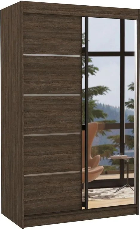 Гардероб Etienne 120 плъзгащ се-Kafe