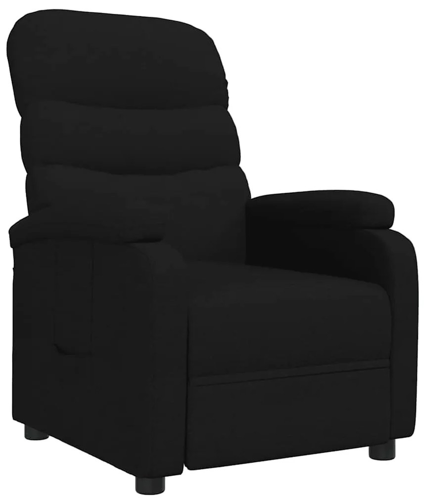 342702 vidaXL Наклоняем стол, черен, текстил