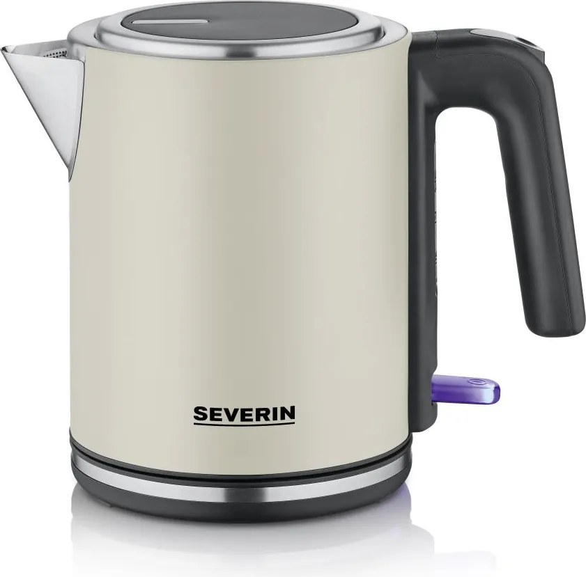 Severin WK 9577 - Електрическа кана 1 л 2400W/230V бежова