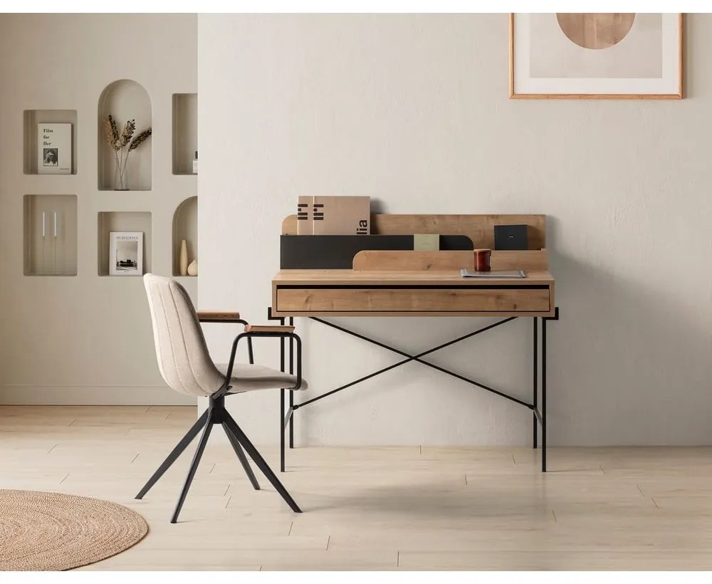 Бежови трапезни столове в комплект от 2 бр. Tali – Marckeric