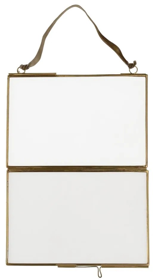 Метална рамка висяща в златисто 15x10 cm – Rex London