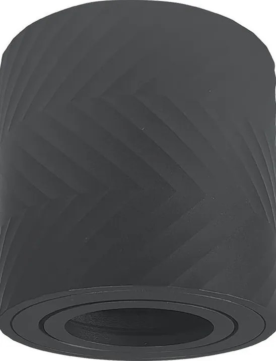 Prezent 71111 - Точково осветително тяло LOTAR 1xGU10/50W/230V Ø 8 см черно