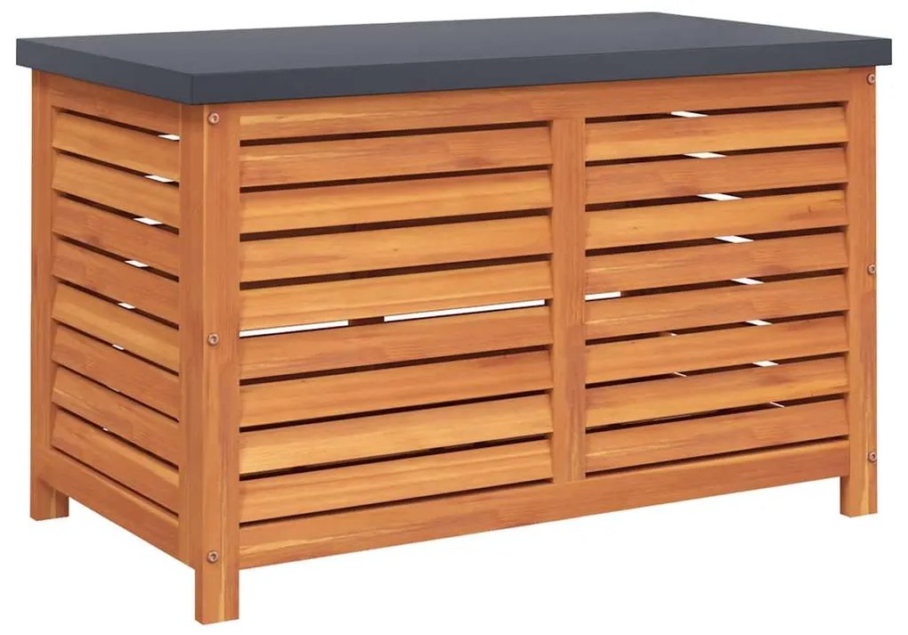 367838 vidaXL Градинска кутия за съхранение 60x50x55 см евкалипт масив