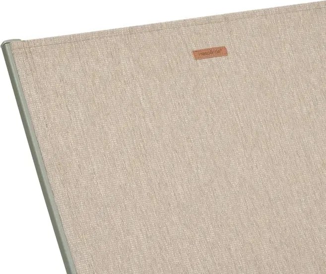 Сгъваем шезлонг с колелца Hesperide Jimani, Алуминий, Регулируем - Звезден анасон/Глина