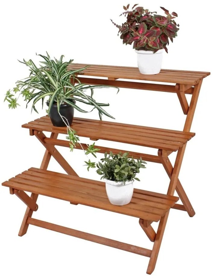 Стойка за саксия от евкалипт ADDU Ordeble - Garden Pleasure