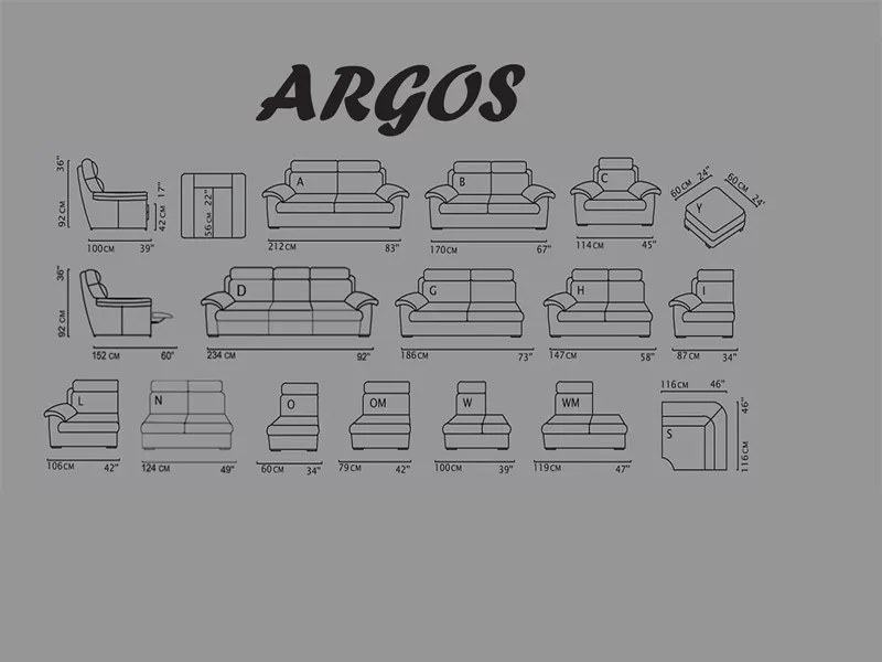 МОДУЛЕН ДИВАН ARGOS