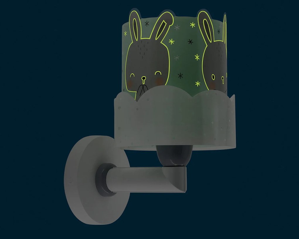 Стенна апличка Ango Baby Bunny-Green