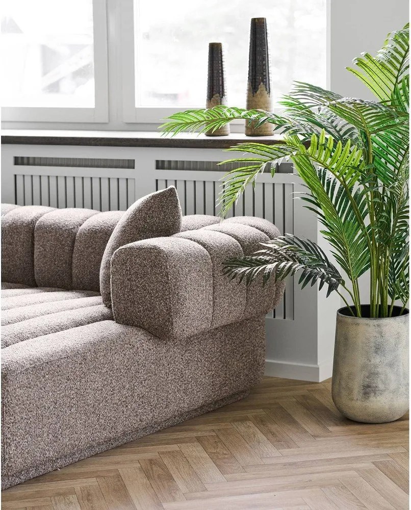 Кафява керамична висока ваза (височина 48 cm) – House Nordic