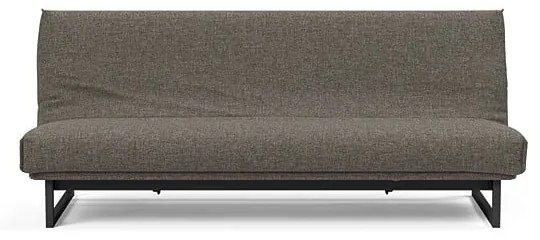 Сиво-кафяв разтегателен диван 200 cm Fraction – Innovation