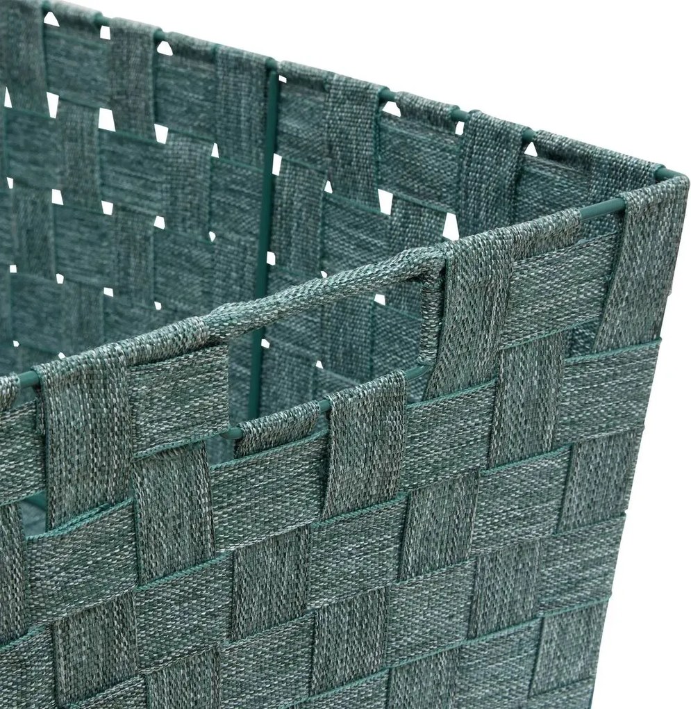 Кош за съхранение 5five Lise, Скосен, 38x26x18 cm - Сив