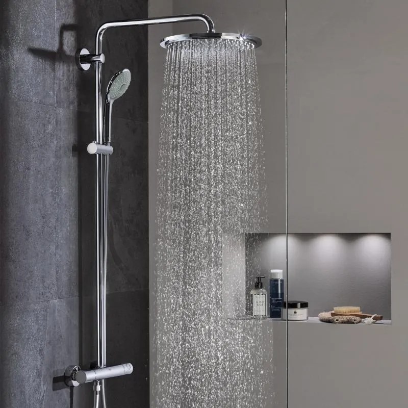 Душ колона Groh eEuphoria XXL310 -Бронзовмат
