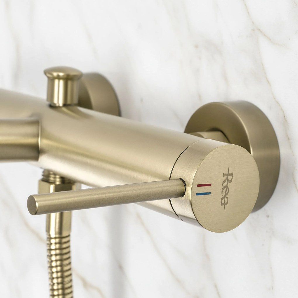 Смесител за вана Rea Foss Gold  Brush