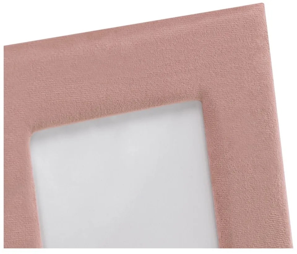 Розова пластмасова стояща рамка 21x26 cm Velvo – Restilo