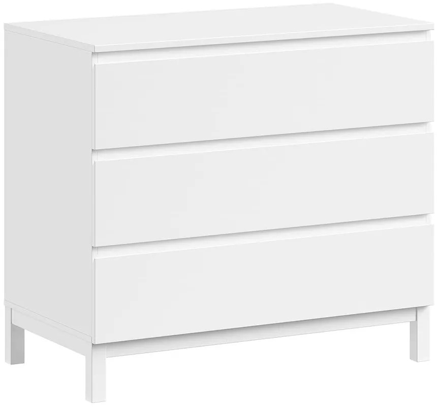 Бял детски скрин 99x89x57 cm Eva – Vipack