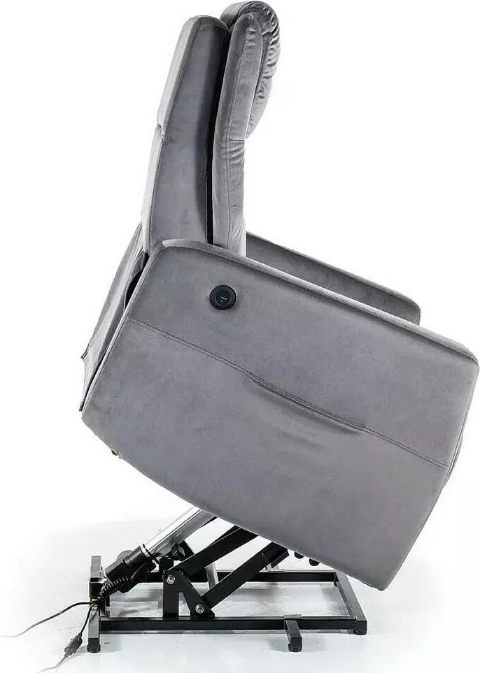 Фотьойл Adonis Velvet-Сив