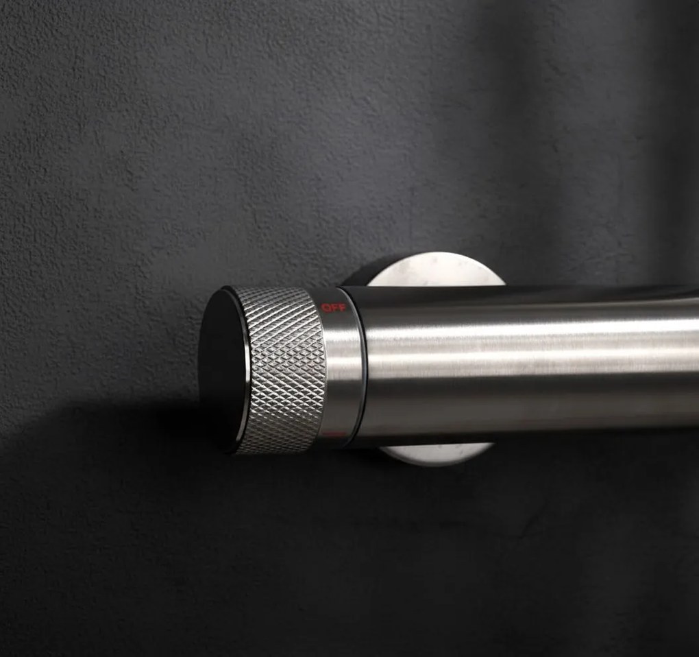 Комплект за душ Rea Foss Clif Brush Nickel