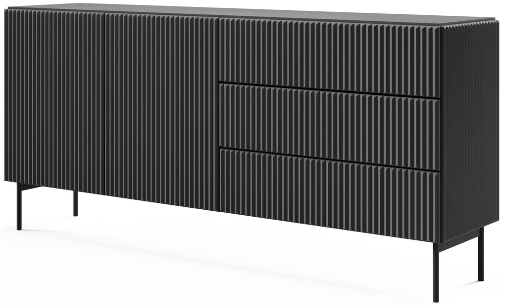 Бюфет Novo 2D3S-Черен