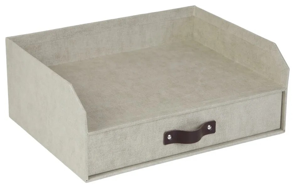 Картонен органайзер за докумнети с чекмедже Walter – Bigso Box of Sweden