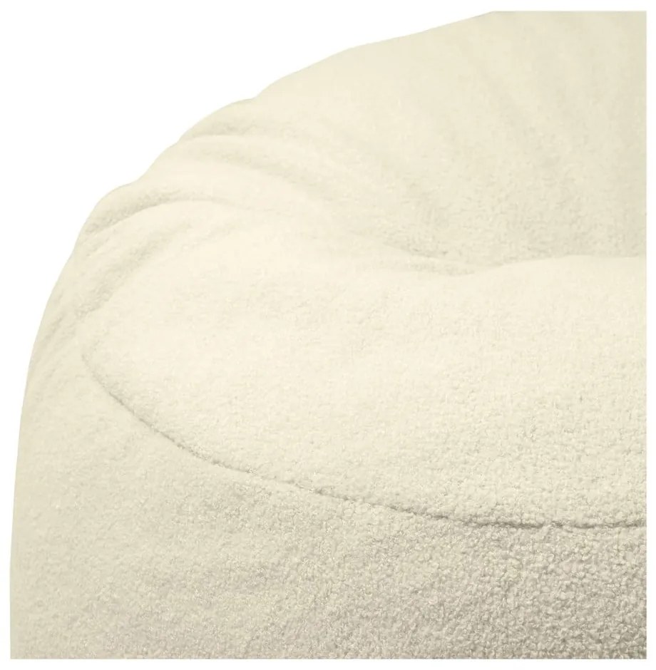 Кафяв детски пуф от букле Om 85 – SLOWDOWN