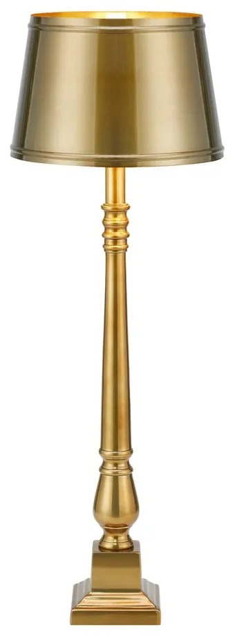 Настолна лампа златна с метален абажур (височина 66 cm) Metallo – Markslöjd