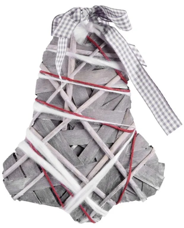 Голяма декоративна висяща камбана, височина 39 cm - Ego Dekor