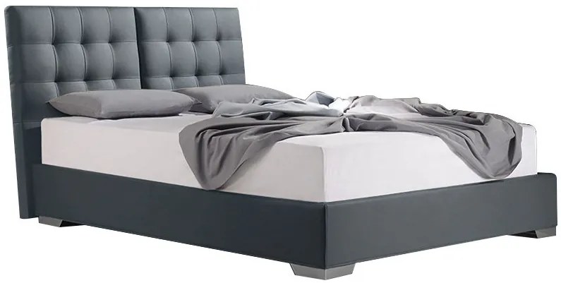 легло Ikelos Clare-Blue-150 x 200-With Кутия за съхранение