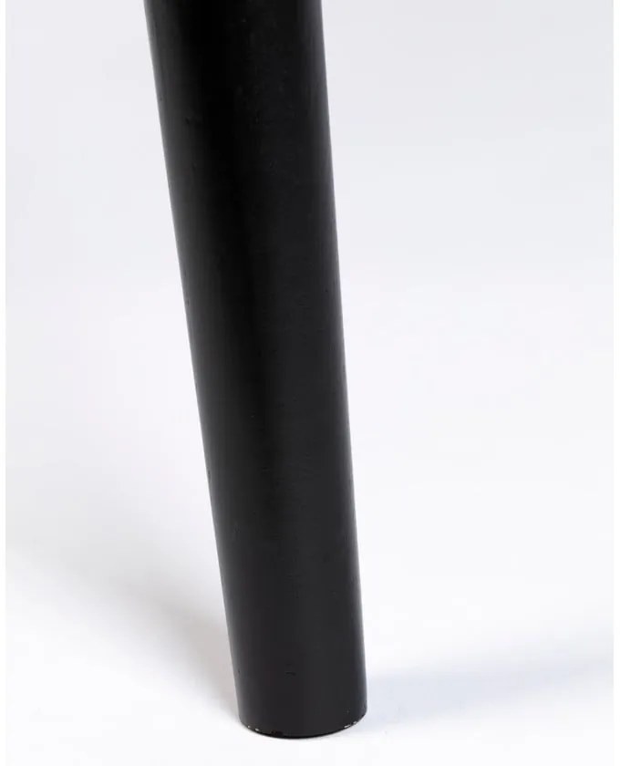 Кръгла маса за хранене с дъбов плот ø 120 cm Fabio - White Label