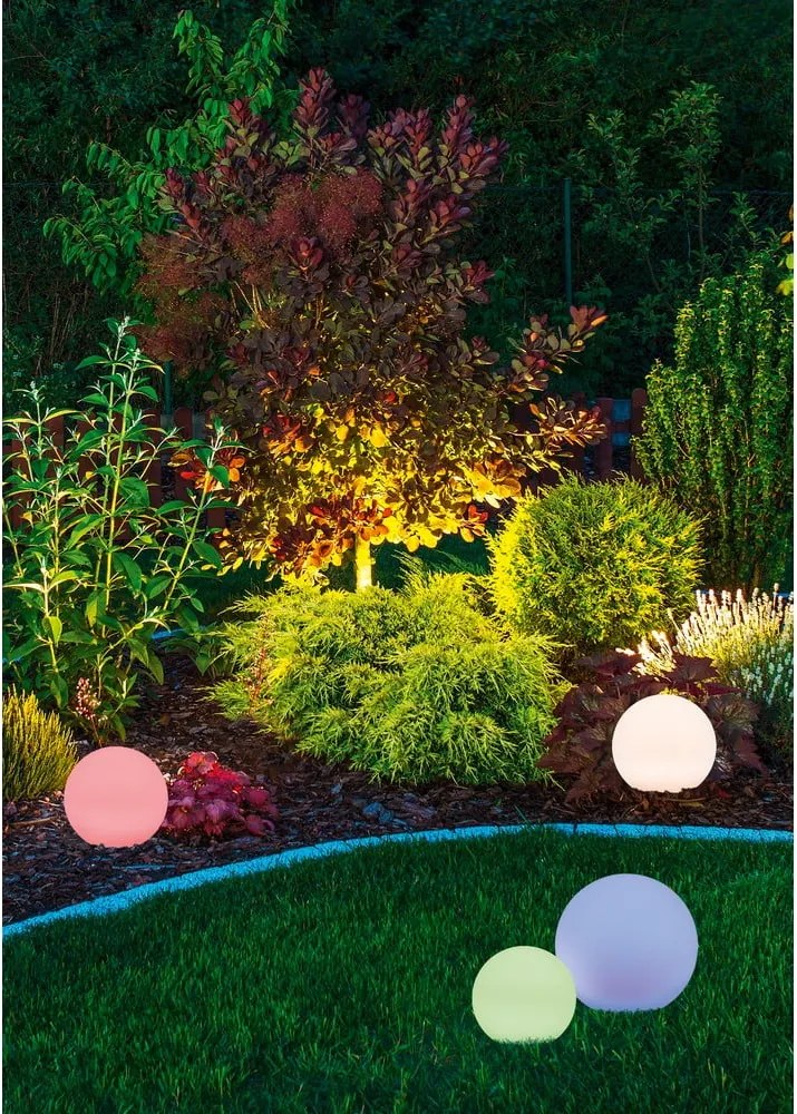 LED външно осветително тяло със соларен панел (височина 17 cm) Melo – Reality