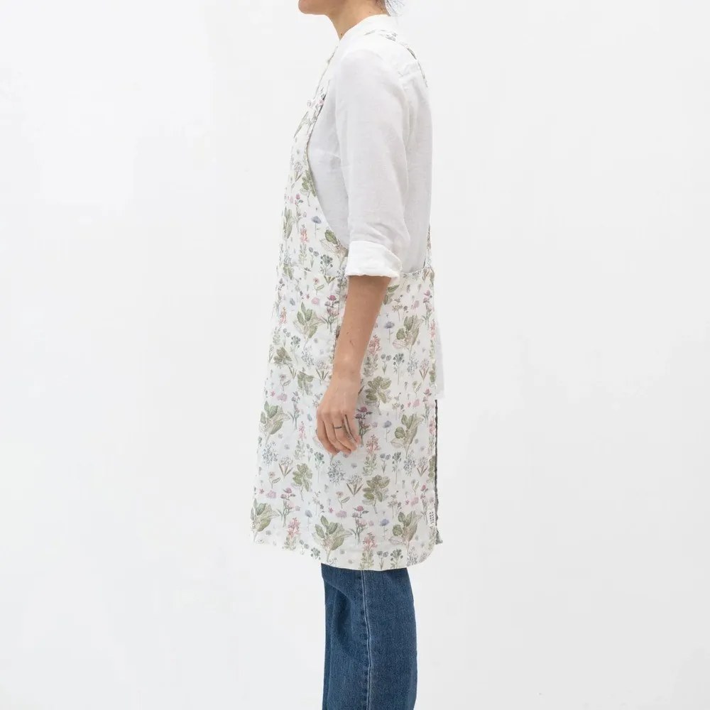 Ленена престилка White Botany – Linen Tales