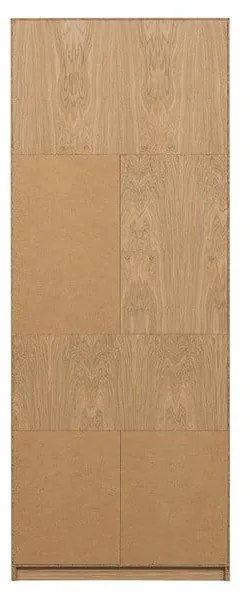 Модулен шкаф за книги в естествен дъб 77x199 cm Modulair - vtwonen