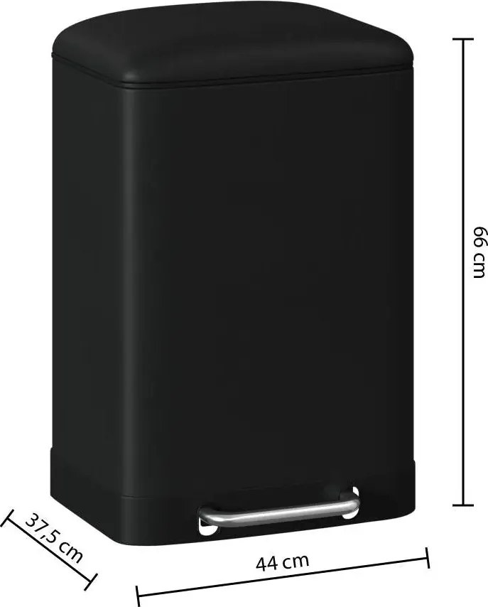 Кош 5five Ariane, Метал, 50 L - Черен