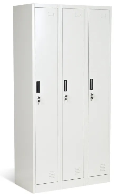 Метален шкаф Carmen CR-1242 K - сив