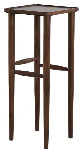 Странична масичка от масивна акация 42x42 cm Qiano – Light &amp; Living