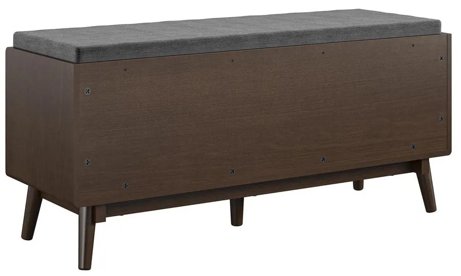 Кафяв шкаф за обувки с пейка Brittany - Novogratz