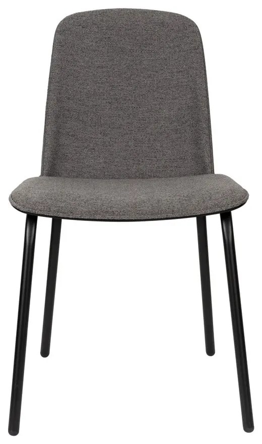 Тъмносиви трапезни столове в комплект от 2 броя Clip - Zuiver
