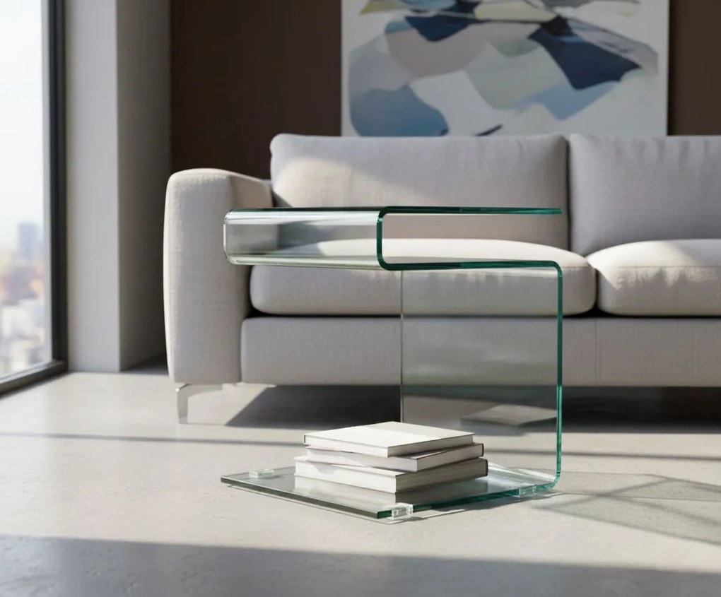 Помощна масичка Crystal Curve