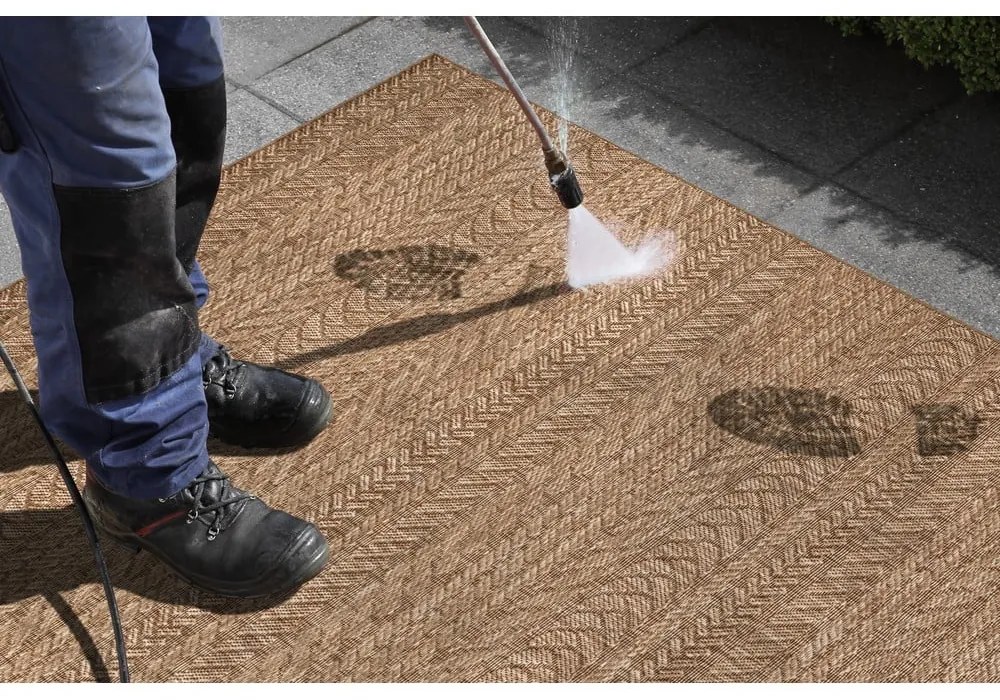 Кафяв килим за открито , 160 x 230 cm Granado - NORTHRUGS