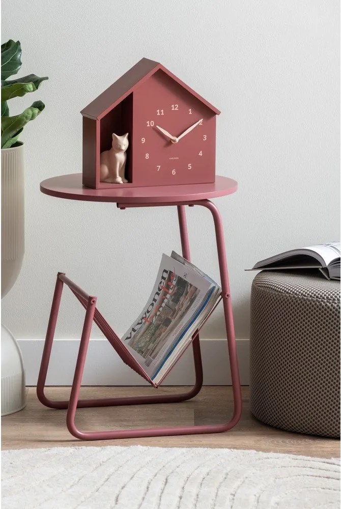 Метална кръгла странична масичка ø 40 cm Riqueza Revista – Leitmotiv