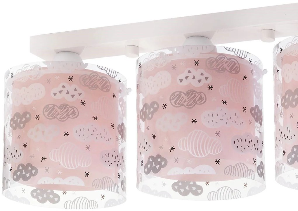 Релса покрив Ango Clouds-розов