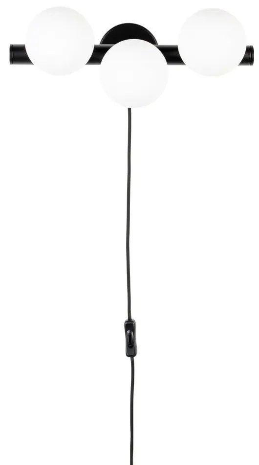 Черно-бял стенна лампа Monica – White Label