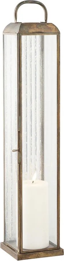 Метален/стъклен фенер (височина 60 cm) Herslev – House Nordic