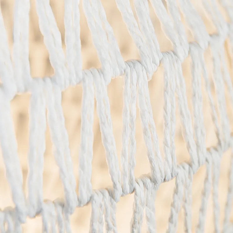 Ретро висяща лампа бяла 40 см - Lina Ball 40