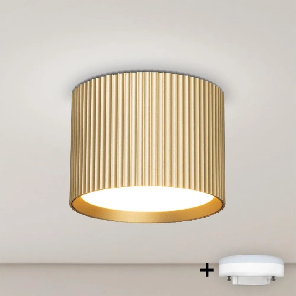 BRILAGI - LED Точково осветително тяло STRIPY 1xGX53/15W/230V 60x82 mm златисто