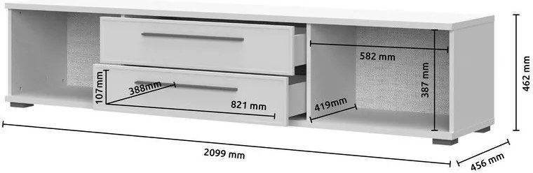 ТВ Стойка Фантом Плюс II