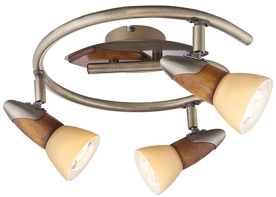 Globo 5443-3 - Точково осветление, луна LORD II 3xE14/40W/230V